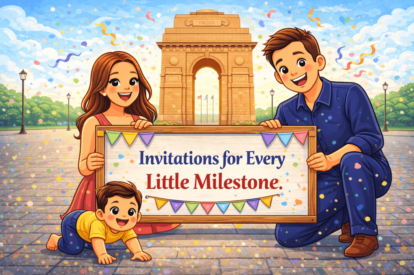 Beautiful invitations that are easy to share invitation card design preview