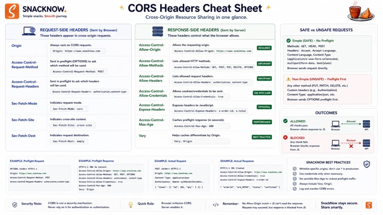 Origin, Allow-Origin, Allow-Methods, Allow-Headers, Allow-Credentials, Expose-Headers, Max-Age.
