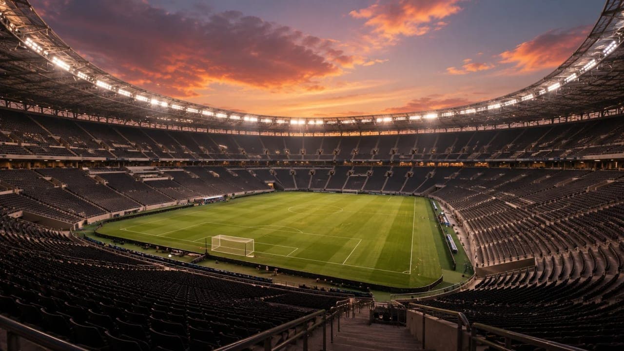 New York New Jersey Stadium prepared for the FIFA World Cup final