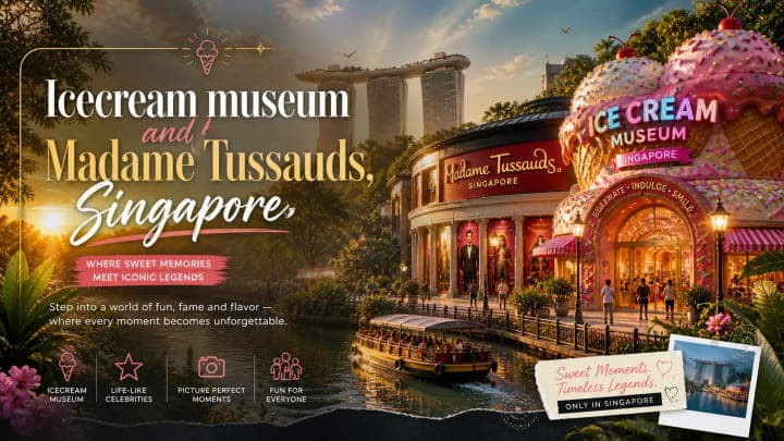 Our Third Day in Singapore Had Ice Cream, Cable Cars, Wax Stars and a Peacock We Still Talk About